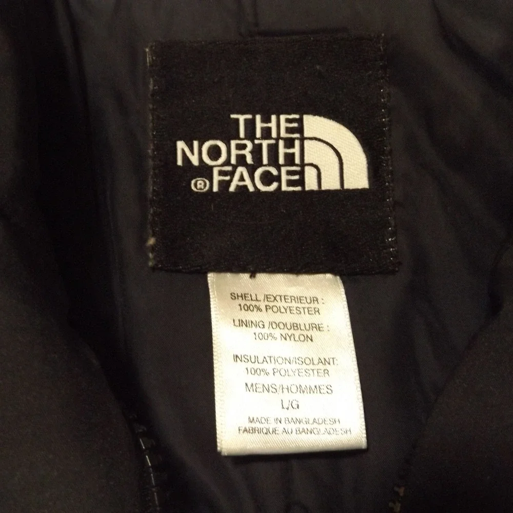 North Face Vintage mens puffer jacket Size L